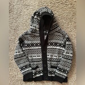 Discontinued Lochaven Harry Potter Neville Longbottom Fairisle Cardigan Hoodie